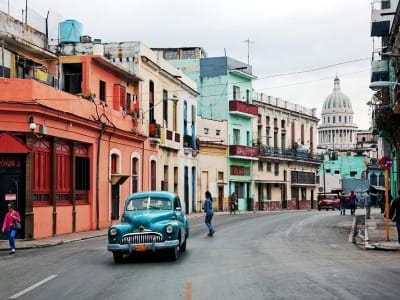Havanna bei einer Kuba Rundreise und Baden 2022